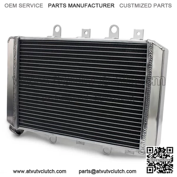 Aluminum ATV Radiator For Yamaha YFM550 YFM700 Grizzly 550/700 2009-2014 1HP-E2460-00-00 - Image 2