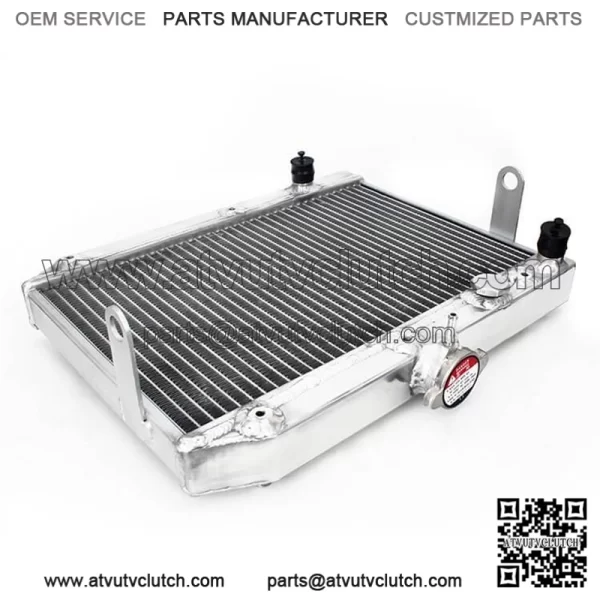 Aluminum ATV Radiator For Suzuki King Quad 500 LT-A500 2009-2014