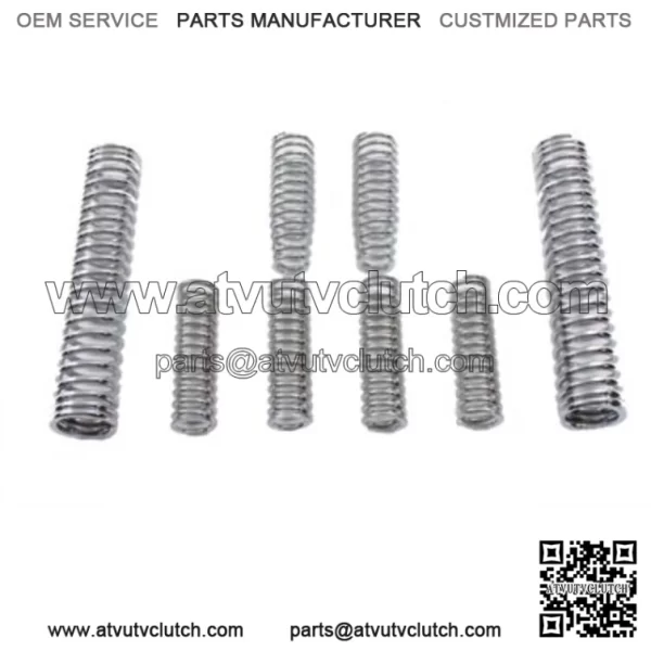 Chrome Fork Spring Replacement Set Harley Softail Springer FXSTS FLSTS 46053-88 (For: Harley-Davidson)