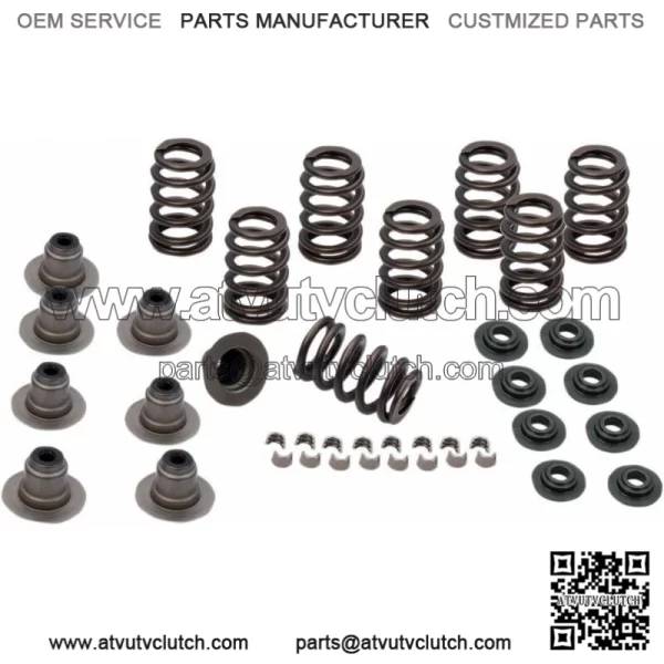 Cycle Sidewinder .605" Lift Valve Spring Kit Harley Touring Softail 17-20 M8 (For: Harley-Davidson)