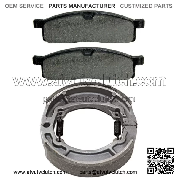 for Yamaha YZ250 Competition 250 1985-1987 Front Brake Pads & Rear Brake Shoes