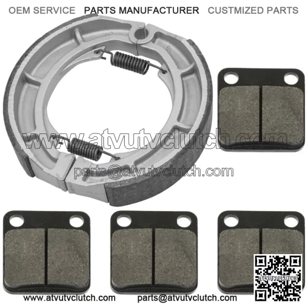 for Suzuki LTA400 LT-A400 Eiger 2002-2004 2006-07 Front & Rear Brake Pads Shoes - Image 4