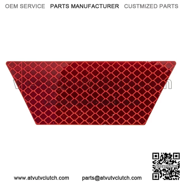 Polaris Ranger Reflector Decal, Red,  OEM Part 7179088, Qty 1