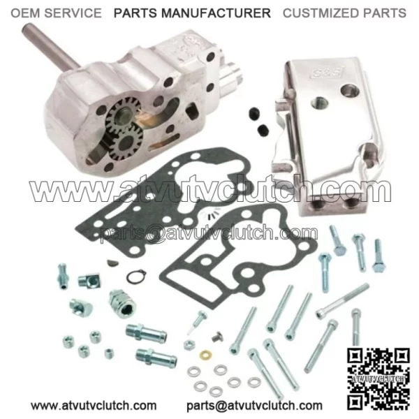 Polished Billet Oil Pump Oem Replacement Harley 36-47 Knucklehead Big Twin (For: Harley-Davidson)