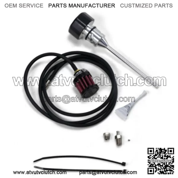 Feuling Black Vented Dip Stick Dipstick Oil Tank Harley 2018-2020 Softail M8 (For: Harley-Davidson)