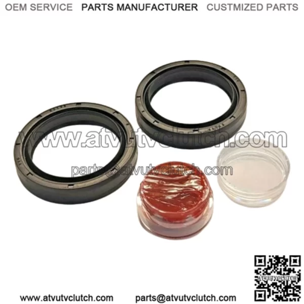 fits:  PEUGEOT VIVACITY 50 1999-2004 SUSPENSION FORK OIL SEALS PAIR + GREASE