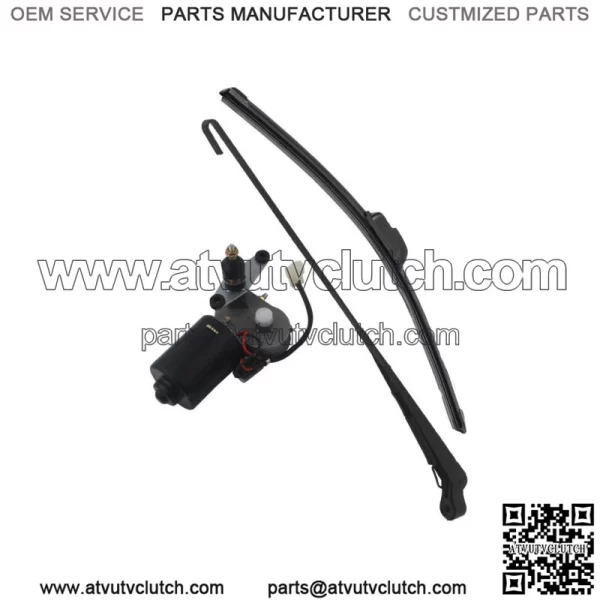 12V Electric UTV Windshield Wiper Motor Kit For Golf Cart Agriculture Vehicle For: More than one vehicle