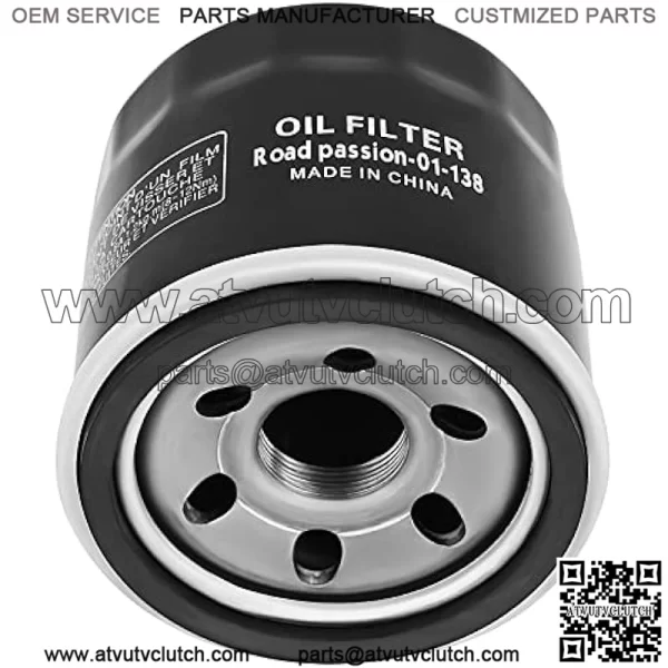 Oil Filter for SUZUKI LTF400 EIGER 2X4 2002-2004 LTF400F EIGER 4X4 400 2002-2007 LTF400F KINGQUAD 4X4 2008-2015pack of 2 - Image 3