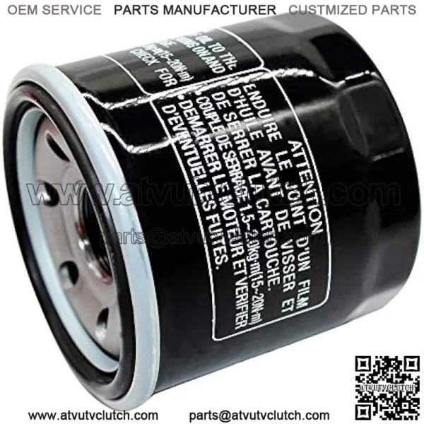 2 Pack Yerbay Compatible Motorcycle Oil Filter for Suzuki LTF500 F Quadrunner 1998-2002 / LTF500F Vinson 4X4 500 2002-2007 - Image 3
