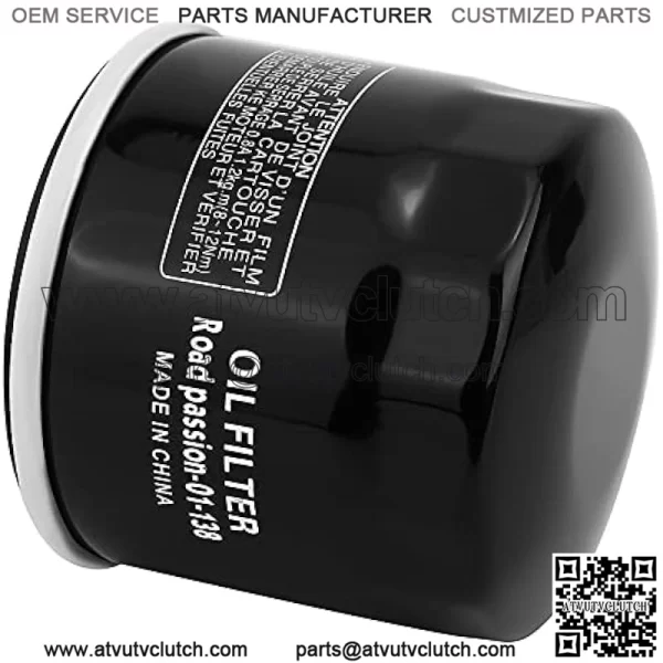Oil Filter for SUZUKI LTF500 F QUADRUNNER 500 1998-2002 LTF500F VINSON 4X4 500 2002-2007 LTF500F VINSON 4X4 CAMO 500 2005-2007pack of 2 - Image 2