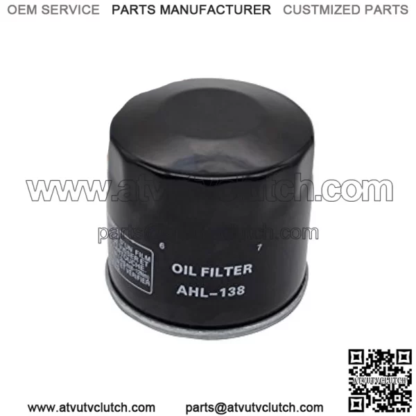 138 Oil Filter for Suzuki LTF400F LTF 400F Eiger 4X4 Camo 400 2005-2007,LTF500F LTF 500F Vinson 4x4 500 2002-2007,AN650 AN 650 Burgman 638 2002-2010 2018,Sfv650 Sfv 650 645 2013-2015