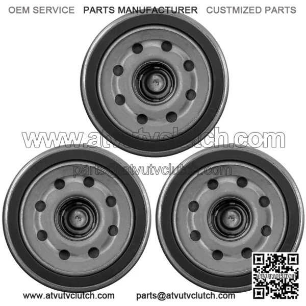 3 Pack Oil Filter for Kawasaki KVF750 Brute Force 4X4I 749 750 2005-2014 - Image 5