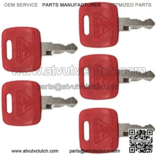 5 PCS RE183935 RE71557 Ignition Key for John Deere Tractor