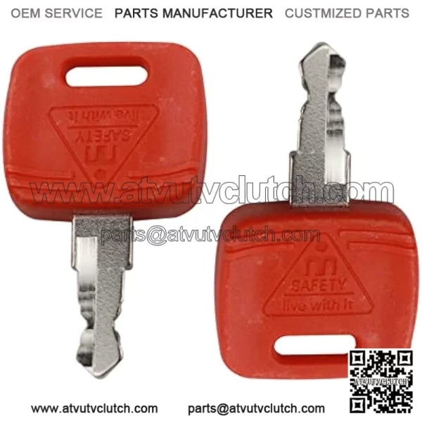 5PCS Ignition Key RE183935 RE71557 Key Replacement for JD Farm Tractor 3120 3320 3720 4210 4320 4510 4710 5045E 5103 5203 7130 7230 - Image 4