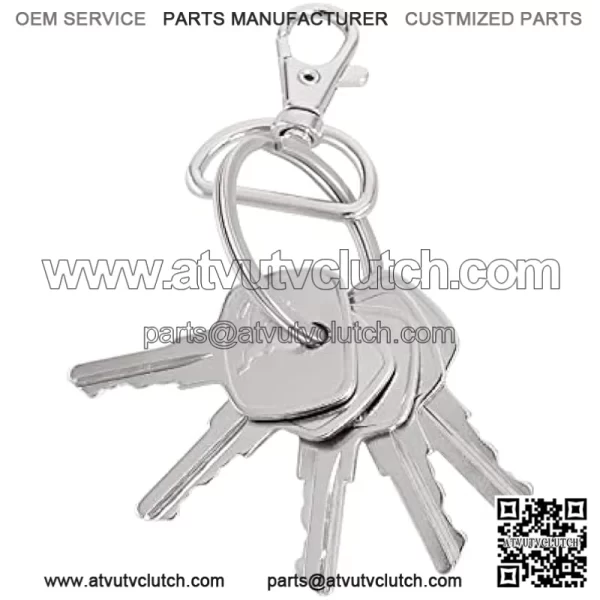 Ignition Key for JD Backhoe Tractor - Replacement AR51481 Ignition Key for JD Loader Excavators Backhoe Lawn Tractor Dozers, Equipment Keys Fit for JD Backhoe 310D 955 410 4500, 5 Pcs - Image 4