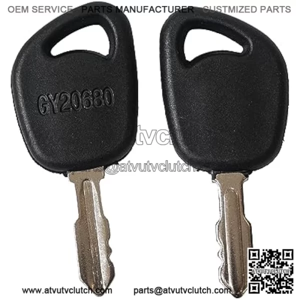 4pcs Ignition Keys for John Deere Mower and Lawn Tractors 100, D100, E100, G100, L100, LA100, LT, SST, X300, X500 and X700 Series - Image 2