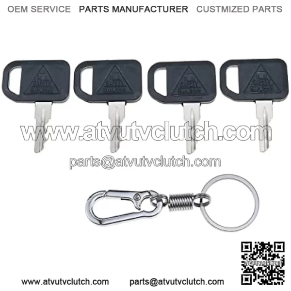 4X Ignition Keys AM131841 TCA24616 131841 for John Deere 300 400 GT GX LX Series 130 160 165 Gator 2020A 2030A 850D 855D 4X2 6X4 622 600 1800 2020