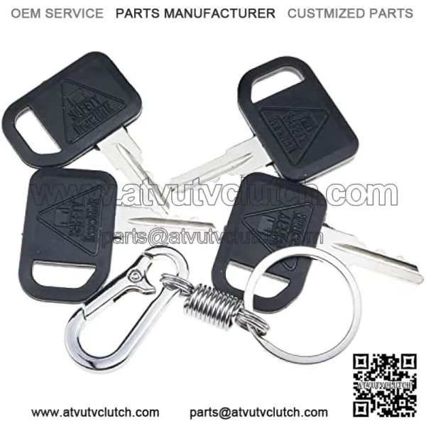 4X Ignition Keys AM131841 TCA24616 131841 for John Deere 300 400 GT GX LX Series 130 160 165 Gator 2020A 2030A 850D 855D 4X2 6X4 622 600 1800 2020 - Image 3