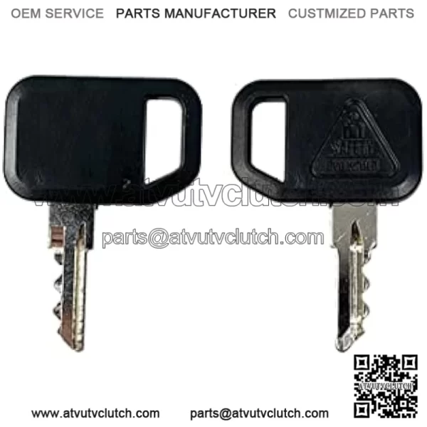 AM131841 Ignition Key for John Deere 300 400 GT GX LX 130 160 165 Gator 4X2 6X4 622 600 1800 2020 2030A 850D 855D (5), Black - Image 5