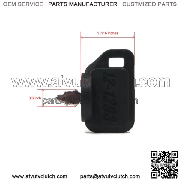 Ignition Key for  TimeCutter HD SS 4225, 3225 & SS 4225, 74706, 74721 Mowers - Image 2
