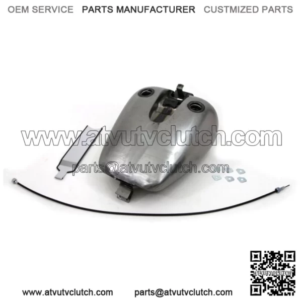 Bobbed 4.0 Gallon Gas Fuel Tank One Piece Speedo Harley Evo Touring FLT 80-99 (For: Harley-Davidson)