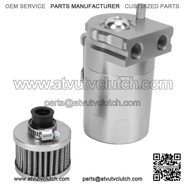 05030 oil breather with air filter # silver - Image 2