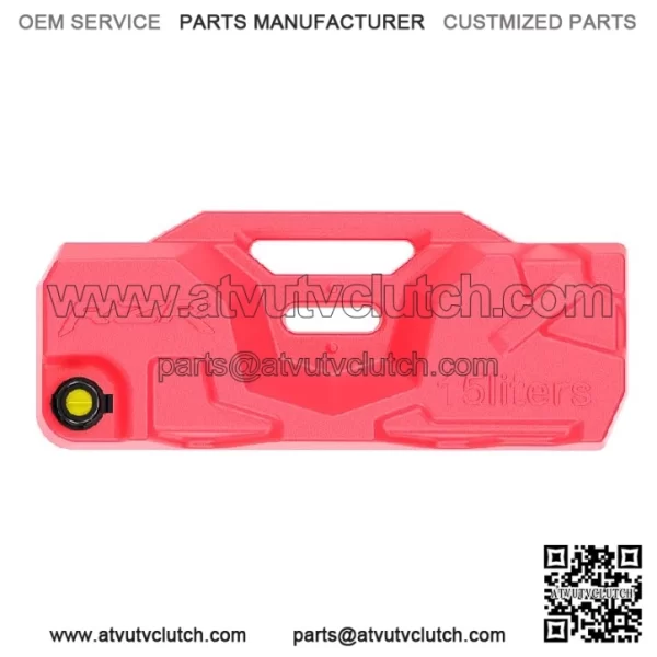 Fuel tank 15L red Polaris RZR 1000