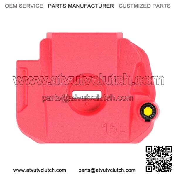 Fuel tank 15L red color Can-am maverick X3 - Image 2
