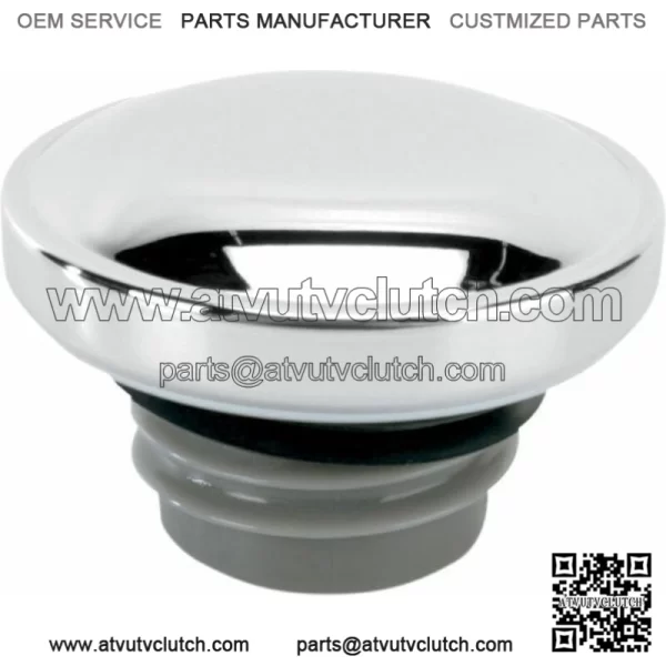 Chrome OE OEM Replacement Gas Fuel Tank Cap Harley Sportster Dyna Softail 96-23 (For: Harley-Davidson)