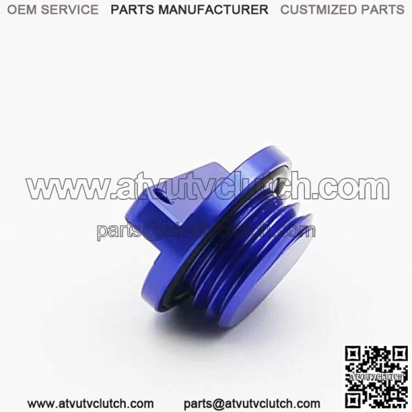 Engine Oil Filler Cap Plug For Yamaha R1 R3 R6 FZ1 FZ6/R FZ07 FZ8 FJR1300 MT01 MT07 YFM600 FZR FZS TDM XVS650 TZ250 blue - Image 2