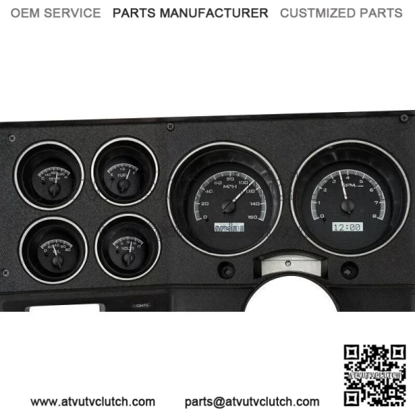 1973 - 87 Chevy GMC Pickup Truck Analog Gauges Kit VHX-73C-PU-K-W