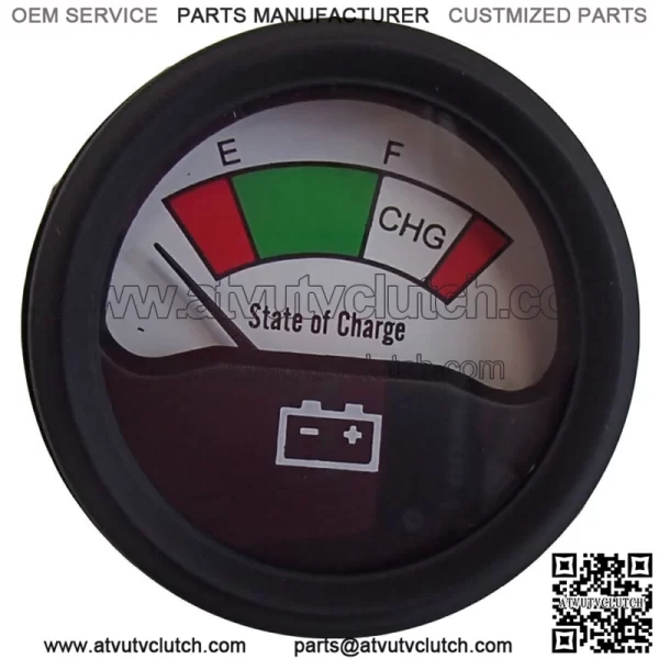 Golf Cart Battery Meter 48 volt for Club Car - Fits Yamaha