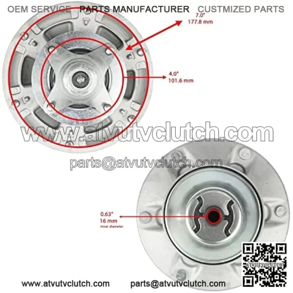 Replacement Part OEM for 3 Spindle Assembly 72" fits for John Deere 3320 3520 3720 72" TCA24881 TCA51058 Index-DDR965-GTF1-59925 - Image 2