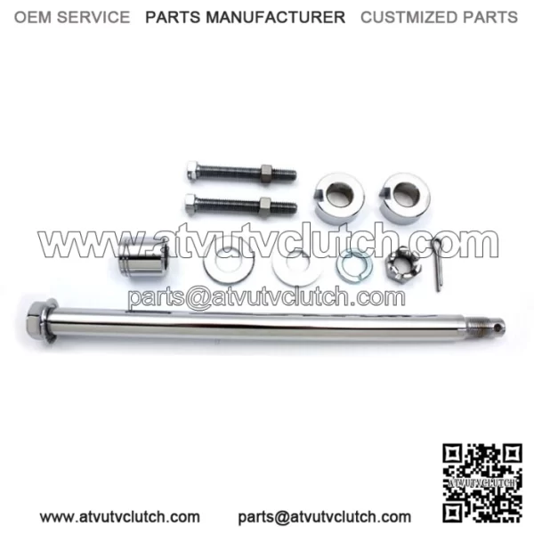 3/4" 13" Chrome Rear Axle Spacer Kit Belt Drive Harley Softail FXST 1993-1999 (For: Harley-Davidson)