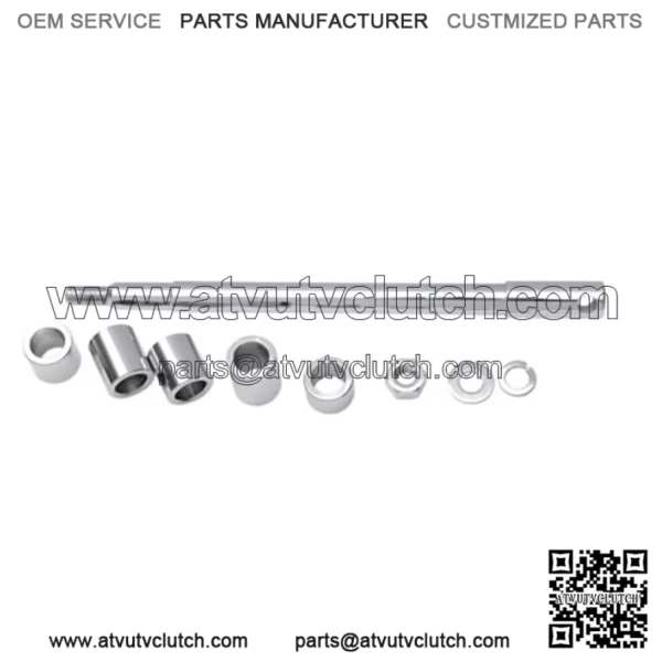 Front Stock Wheel Axle Spacer Kit Chrome Harley Softail Fatboy Heritage Deluxe (For: Harley-Davidson)