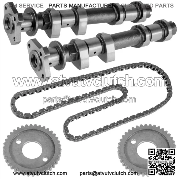Fits Polaris RZR XP 900 Intake Exhaust Camshaft w/ Timing Chain Sprocket 2011-13 (For: Polaris)