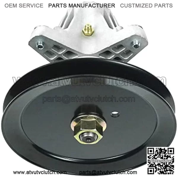 Outdoor Power Mower Blade Spindle Assembly Replaces Cub Cadet MTD 918-04865A 618-04636 918-04636 618-04636A 918-04636A with Mounting Bolt and Blade Mounting nut Mounting Holes are Threaded - Image 5