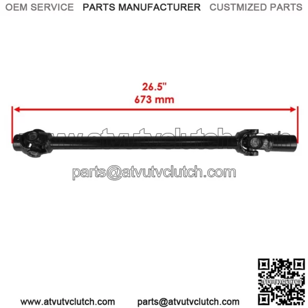 Front Prop Drive Shaft Assembly For Polaris SPORTSMAN FOREST 500 2011-2013 For: Polaris Sportsman 570 - Image 3
