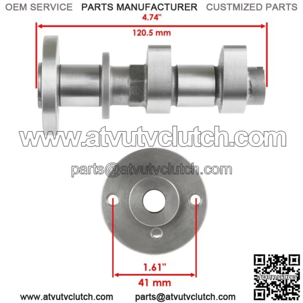 Exhaust Camshaft Fits Polaris Sportsman 570 2014 - 2021 3023626 3022299 3022556 For: Polaris Sportsman 570 - Image 2