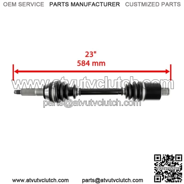 Front Rear Left and Right CV Joint Axle fits Polaris Sportsman 570 2015 - 2017 For: Polaris Sportsman 570 - Image 4