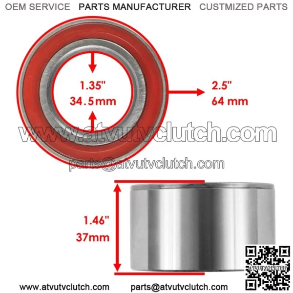 Front CV Joint Axle And Ball Bearing For Polaris Sportsman 570 Utility EPS 2019 For: Polaris Sportsman 570 - Image 4