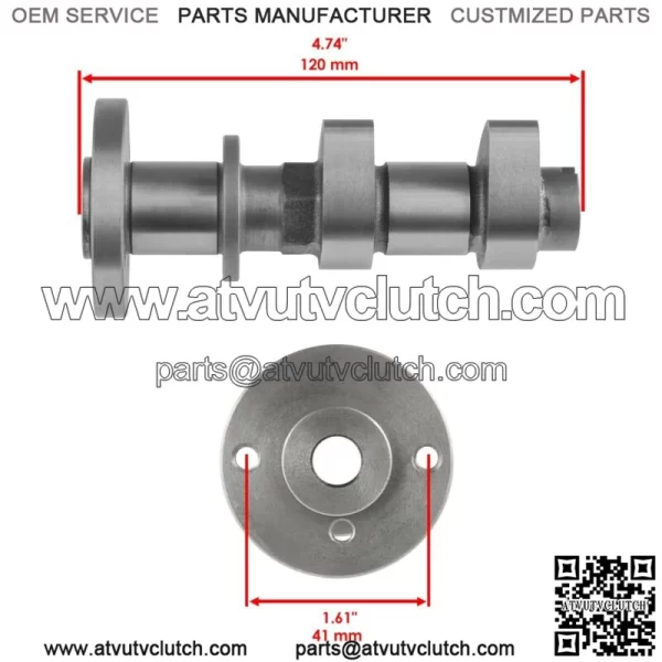 Exhaust & Intake Camshafts w/ Decompression for Polaris Ranger 570 Full Size 201 For: Polaris Sportsman 570 - Image 3