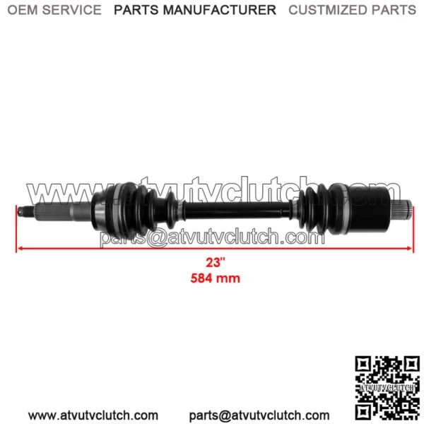 Rear Left or Right CV Joint Axle fits Polaris 1333275 1333677 For: Polaris Sportsman 570 - Image 2