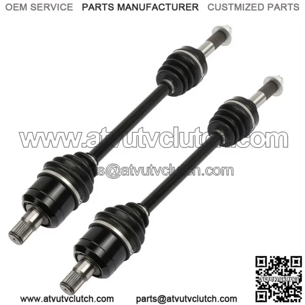 Pair Premium CV Axle Shaft Rear Left Right For 2014 - 2015 Kawasaki Teryx4 800 For: More than one vehicle