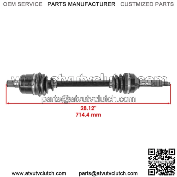 CV Axles For Kawasaki Teryx KRF800 2017-2023 Front And Rear For: More than one vehicle - Image 2