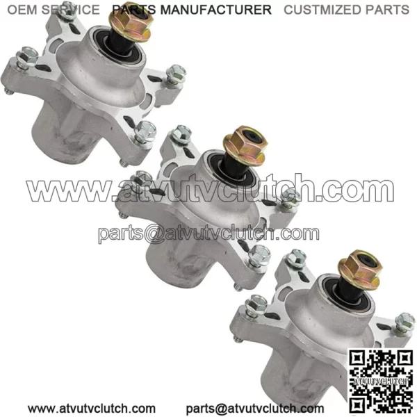 Set of 3 Deck Spindle Assembly for Exmark  TimeCutter SS5000 5060 4235 4260