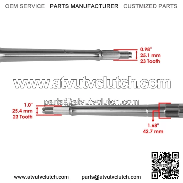 Rear Axle Shaft For Polaris Predator 500 2003-2007 5133722 ATV - Image 3