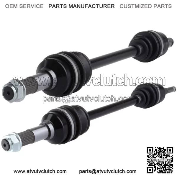 Front Left Right For Yamaha Rhino 450 660  4x4 2006-2009 Pair CV Axle Shafts (For: Yamaha)