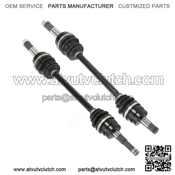 Front Left Right CV Axle Shafts fit for Yamaha Rhino 450 660  4x4 2006-2009 (For: Yamaha)