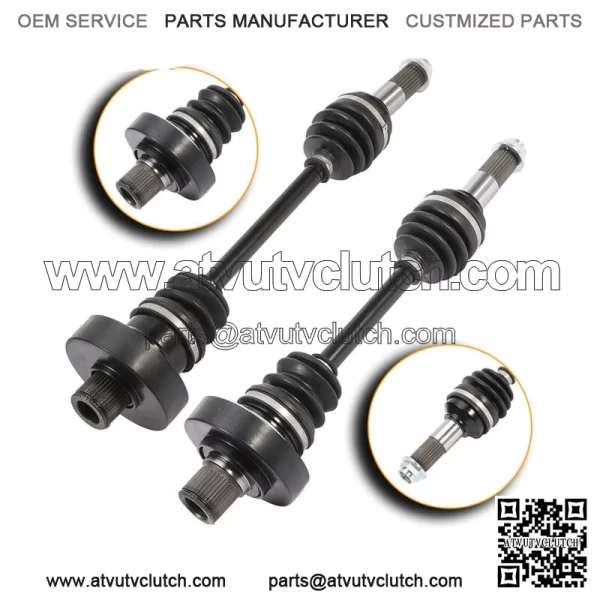 For 2003-2008 Yamaha Grizzly 660 YFM660FA Pair Rear Left Right CV Axle Shaft (For: Yamaha)